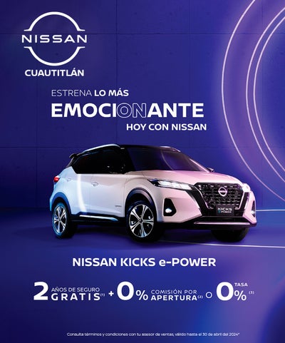 Estrena ahora tu Nissan Kicks e-Power