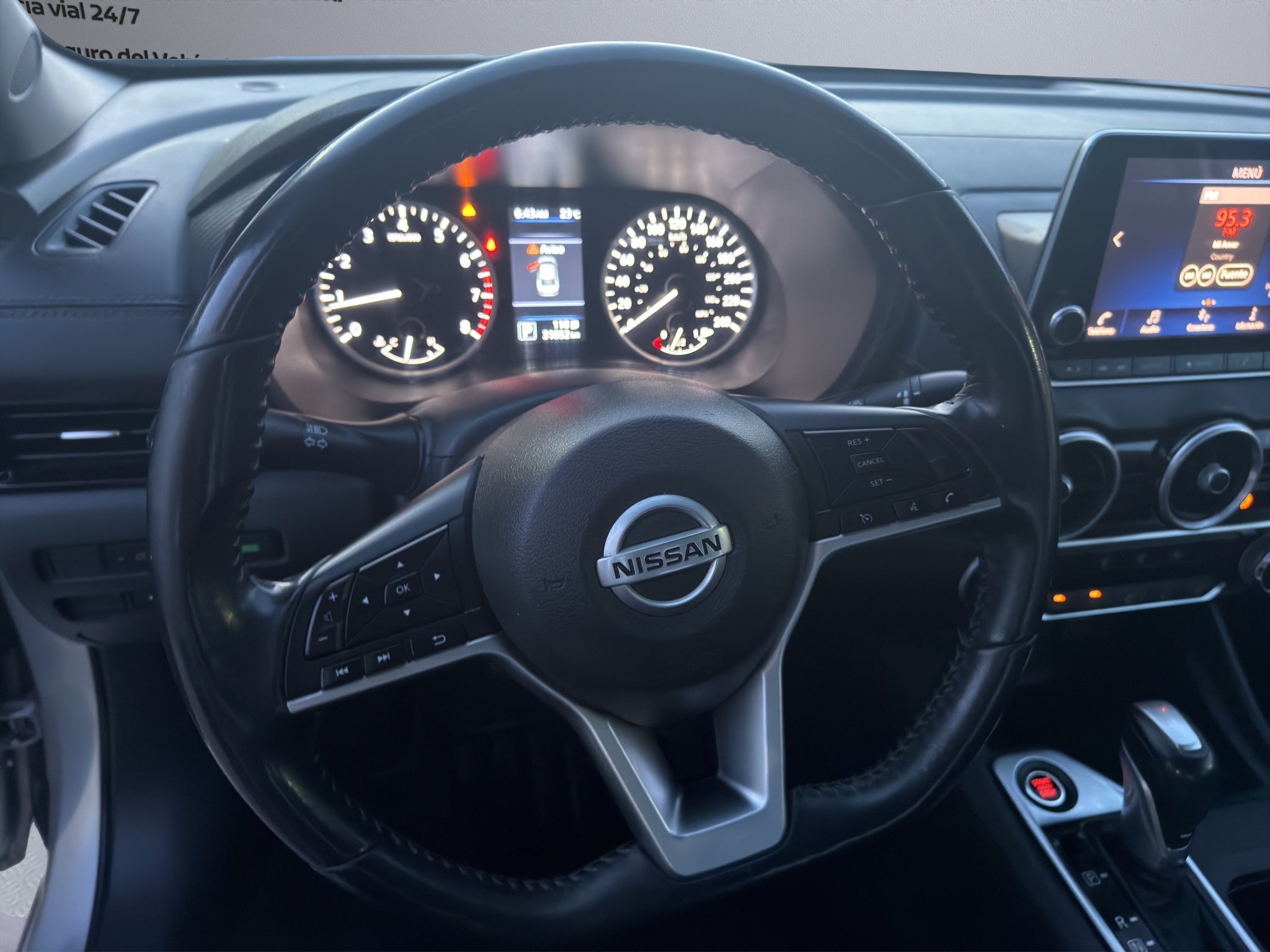 2023 Nissan SENTRA 4 PTS ADVANCE CVT AAC F NIEBLA RA-16
