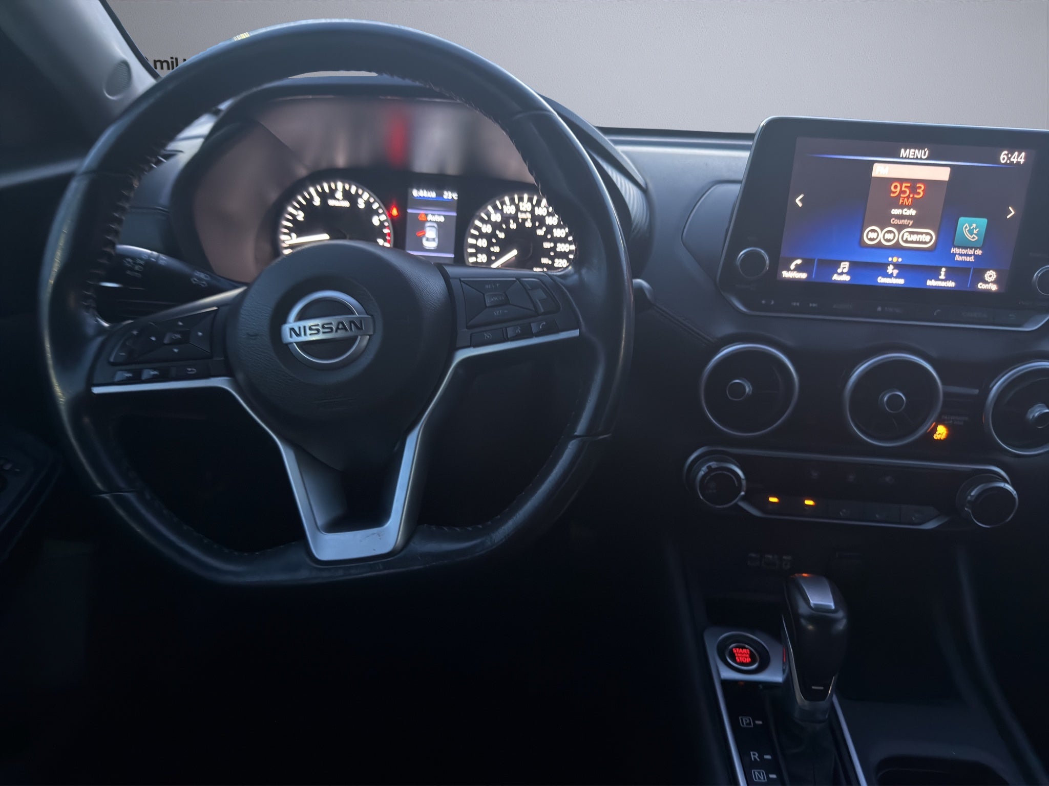 2023 Nissan SENTRA 4 PTS ADVANCE CVT AAC F NIEBLA RA-16