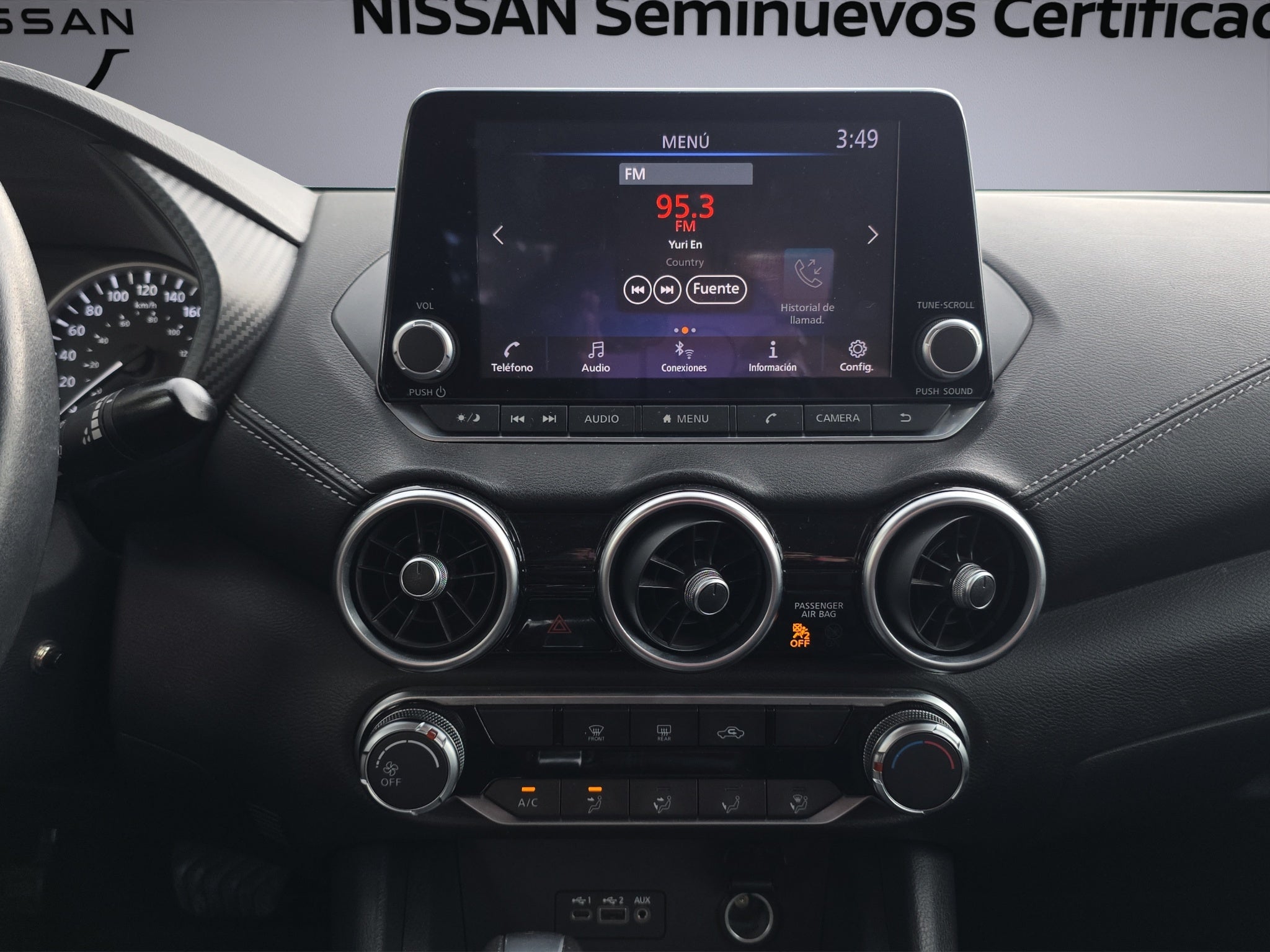 2023 Nissan SENTRA 4 PTS ADVANCE CVT AAC F NIEBLA RA-16
