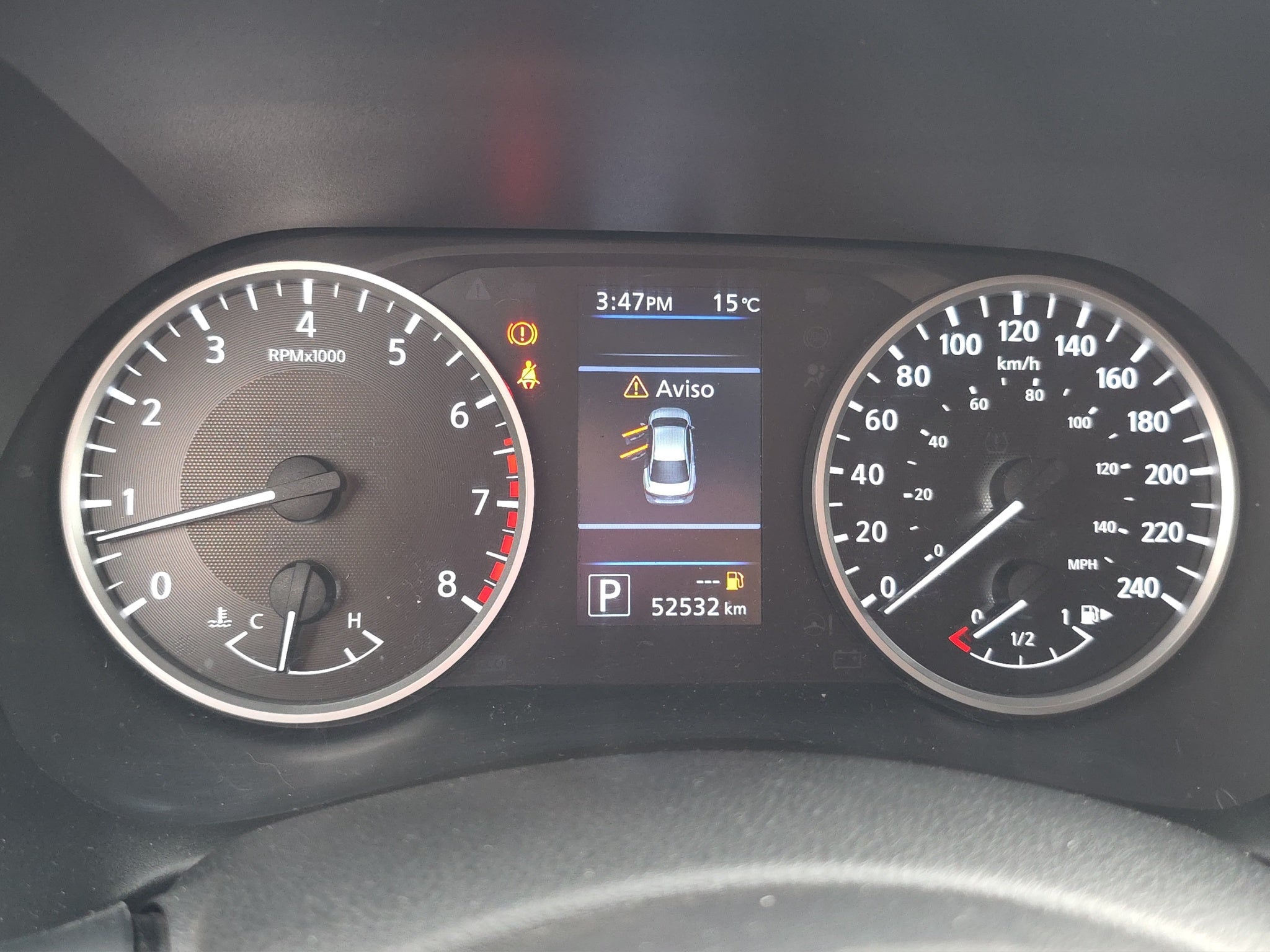 2023 Nissan SENTRA 4 PTS ADVANCE CVT AAC F NIEBLA RA-16
