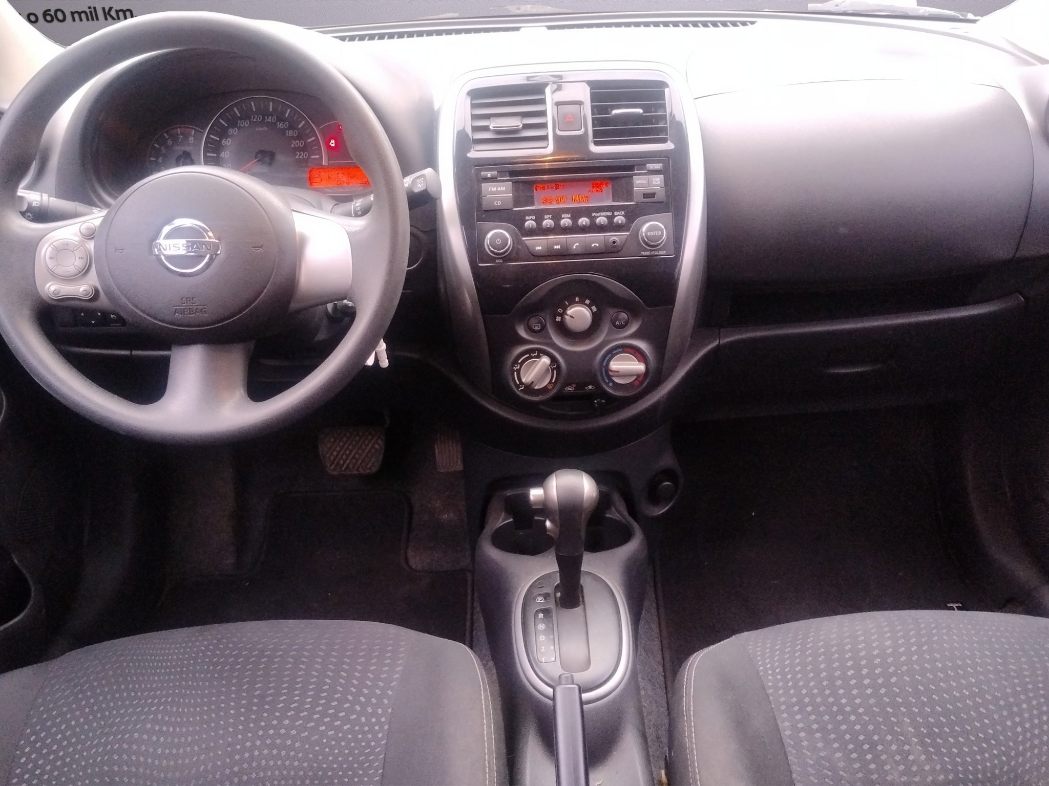 2018 Nissan MARCH 5 PTS HB ADVANCE Y DUO TA AAC VE BA ABS CD RA-15