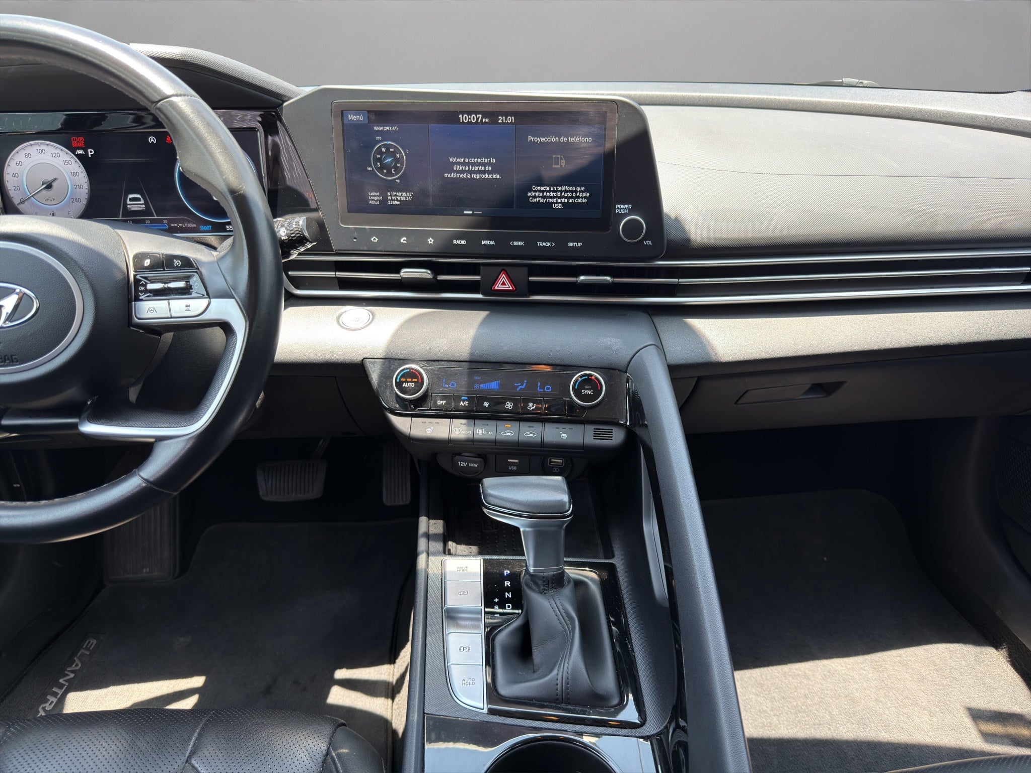 2023 Hyundai ELANTRA 4 PTS LIMITED TECH 20L TA AAC AUT PIEL QC XENON GPS RA-17